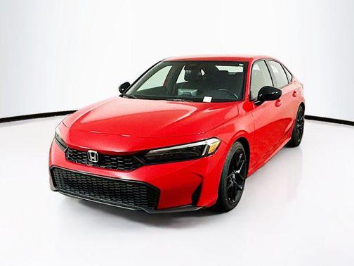 Rallye Red 2025 Honda Civic Sport