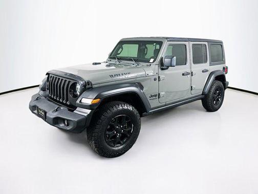 Sting-Gray Clearcoat 2020 Jeep Wrangler Unlimited Willys 4x4