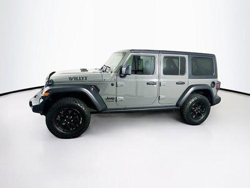 Sting-Gray Clearcoat 2020 Jeep Wrangler Unlimited Willys 4x4
