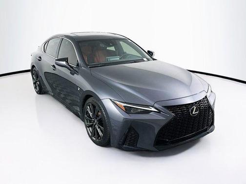 Gray 2023 Lexus IS 350 Base