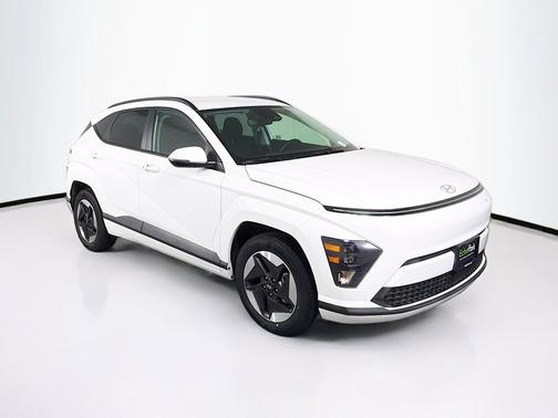 Atlas White 2024 Hyundai KONA EV SEL