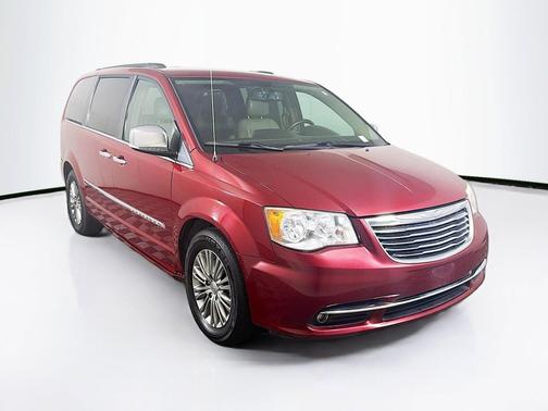 Deep Cherry Red Crystal Pearlcoat 2015 Chrysler Town & Country Touring-L