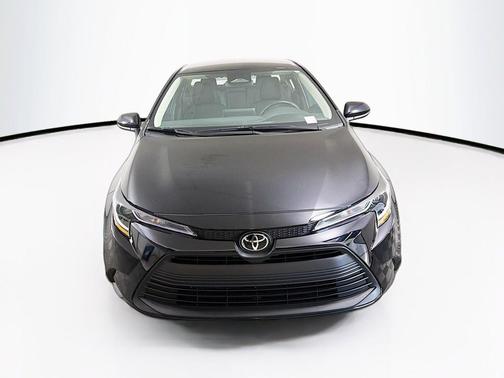 Midnight Black Metallic 2025 Toyota Corolla LE