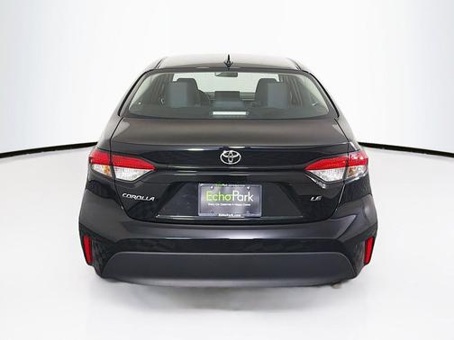 Midnight Black Metallic 2025 Toyota Corolla LE