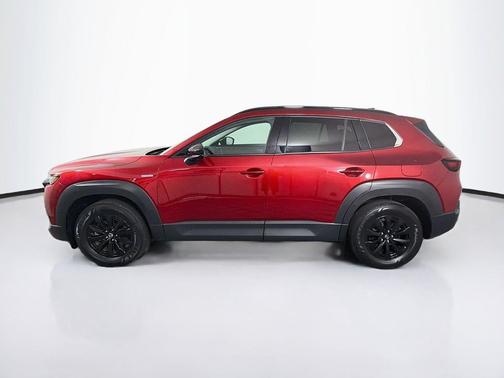 Soul Red Crystal Metallic 2025 Mazda CX-50 Hybrid Premium Package