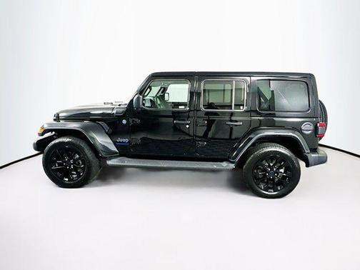 Black Clearcoat 2025 Jeep Wrangler 4xe Sahara