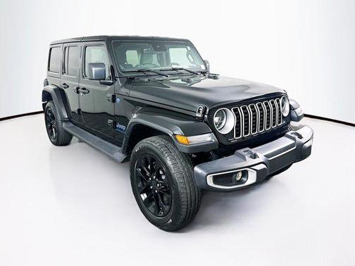 Black Clearcoat 2025 Jeep Wrangler 4xe Sahara