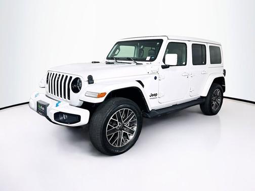 Bright White Clearcoat 2022 Jeep Wrangler Unlimited 4xe Sahara High Altitude