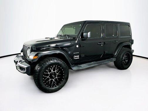 Black Clearcoat 2019 Jeep Wrangler Unlimited Sahara