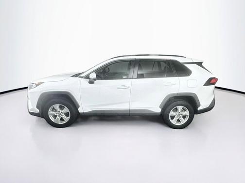 Super White 2019 Toyota RAV4 XLE