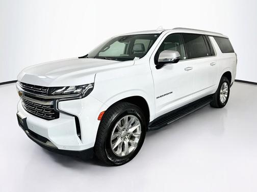 Summit White 2023 Chevrolet Suburban Premier