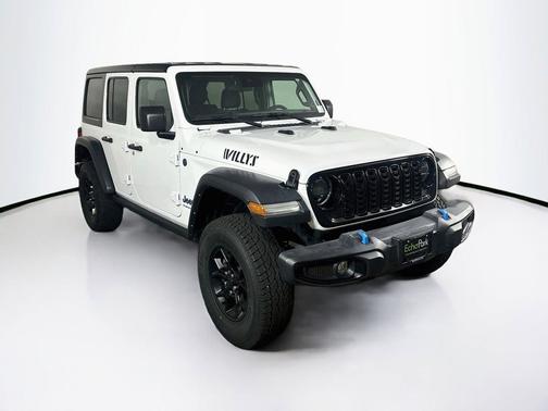 Bright White Clearcoat 2024 Jeep Wrangler 4xe Willys