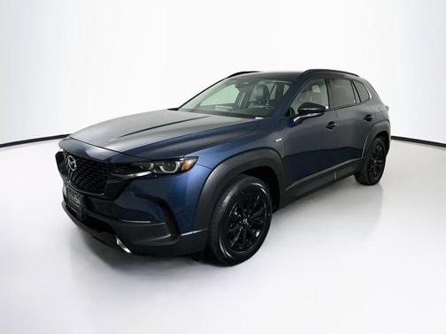 Ingot Blue Metallic 2025 Mazda CX-50 Hybrid Premium Package