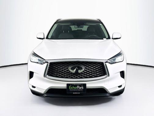 Radiant White 2023 INFINITI QX50 LUXE