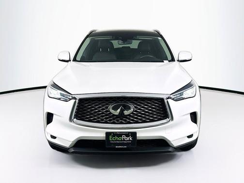 Radiant White 2023 INFINITI QX50 LUXE