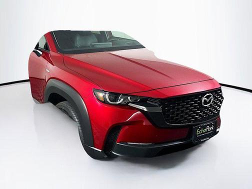 Soul Red Crystal Metallic 2025 Mazda CX-50 Hybrid Premium Plus Package