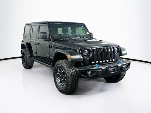 Black Clearcoat 2023 Jeep Wrangler 4xe Rubicon