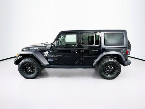 Black Clearcoat 2024 Jeep Wrangler 4xe Willys