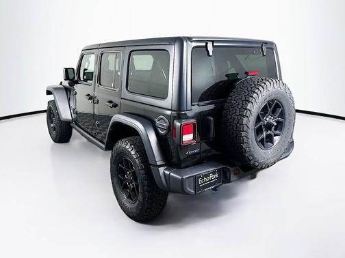 Black Clearcoat 2024 Jeep Wrangler 4xe Willys