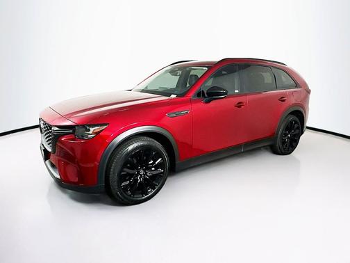 Soul Red Crystal Metallic 2025 Mazda CX-90 PHEV Premium Sport