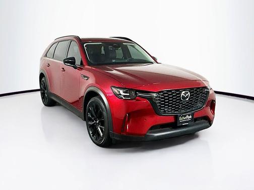 Soul Red Crystal Metallic 2025 Mazda CX-90 PHEV Premium Sport