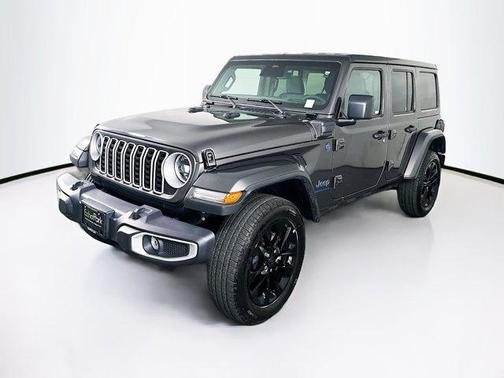 Granite Crystal Metallic Clearcoat 2025 Jeep Wrangler 4xe Sahara