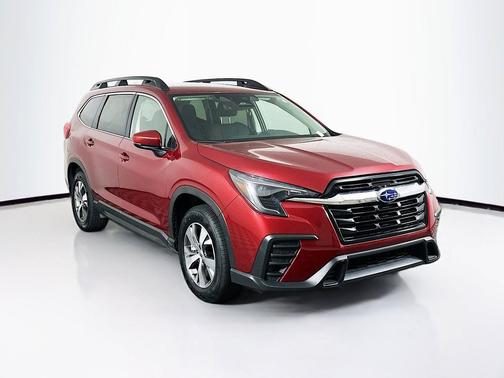Crimson Red Pearl 2025 Subaru Ascent Premium 7-Passenger
