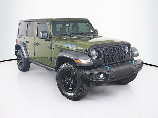 Sarge Green Clearcoat 2023 Jeep Wrangler 4xe Base