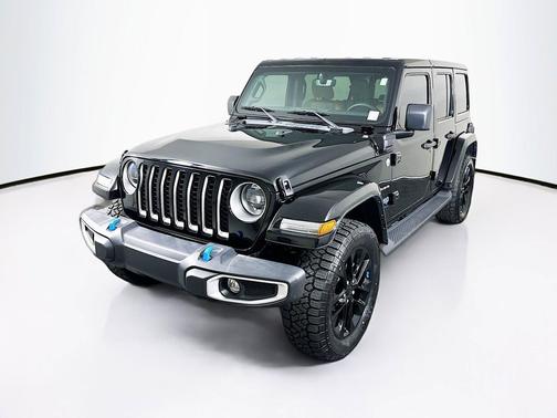 Black Clearcoat 2023 Jeep Wrangler 4xe Sahara