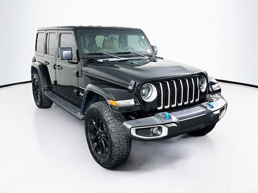 Black Clearcoat 2023 Jeep Wrangler 4xe Sahara