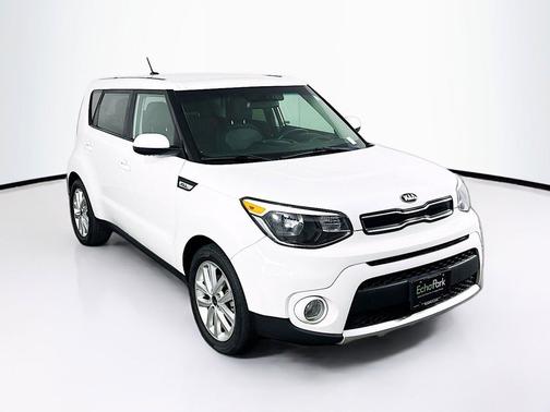 Clear White 2018 Kia Soul +