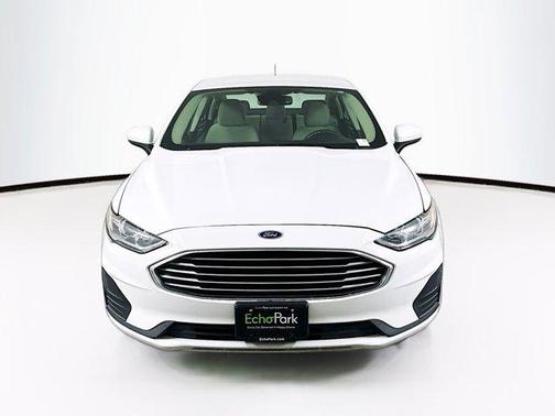 Oxford White 2019 Ford Fusion S