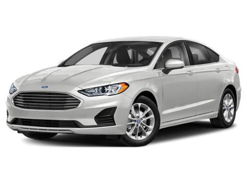 Oxford White 2019 Ford Fusion S