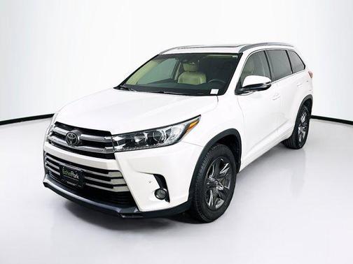 Blizzard Pearl 2017 Toyota Highlander Limited Platinum