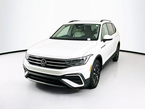 Pure White 2024 Volkswagen Tiguan 2.0T S