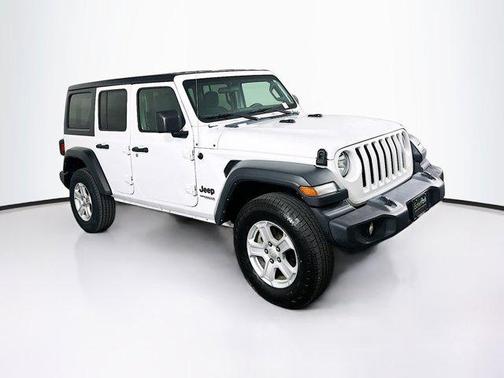 Bright White Clearcoat 2022 Jeep Wrangler Unlimited Sport