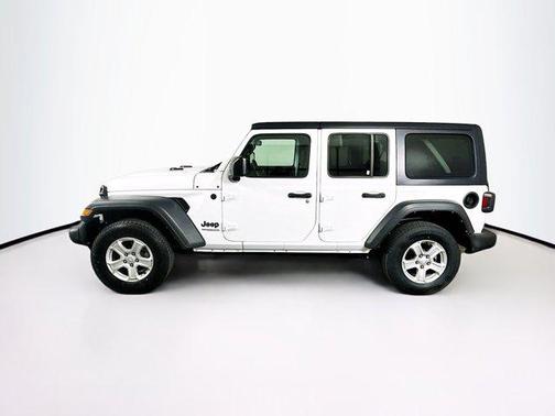 Bright White Clearcoat 2022 Jeep Wrangler Unlimited Sport