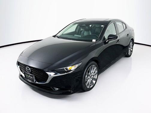 Jet Black Mica 2024 Mazda Mazda3 FWD w/Preferred Package