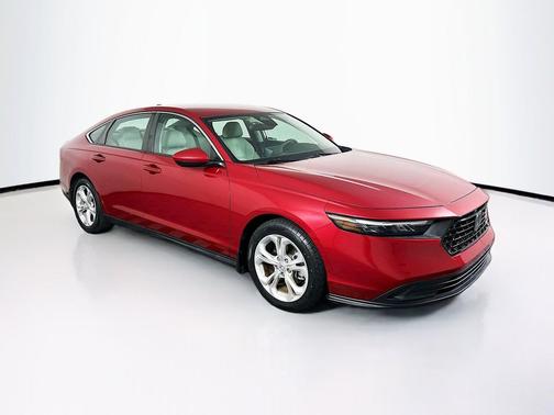 Radiant Red Metallic 2023 Honda Accord LX 1.5T