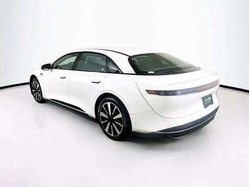 Stellar White Metallic 2024 Lucid Air Touring