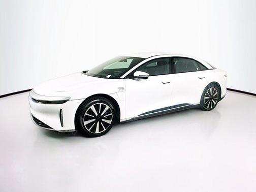Stellar White Metallic 2024 Lucid Air Touring