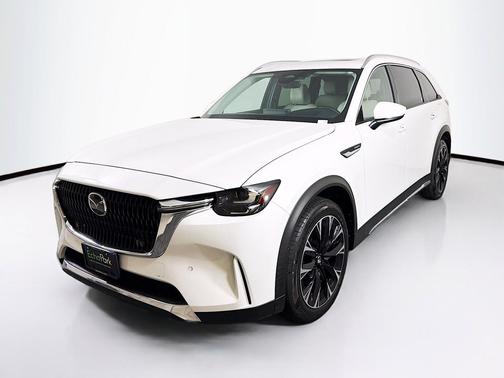 Rhodium White Premium 2024 Mazda CX-90 PHEV Premium