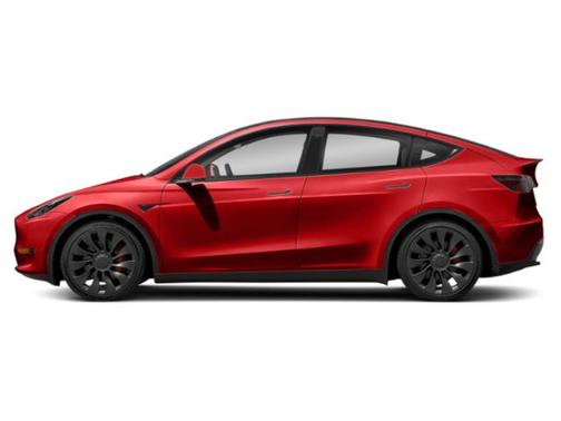 Red Multi-Coat 2023 Tesla Model Y Long Range Dual Motor All-Wheel Drive