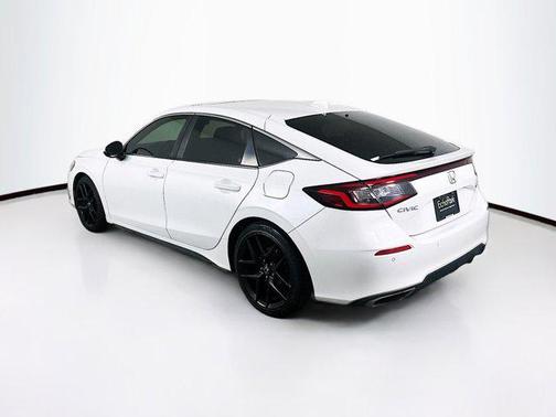Platinum White Pearl 2024 Honda Civic Sport Touring