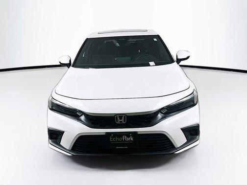 Platinum White Pearl 2024 Honda Civic Sport Touring