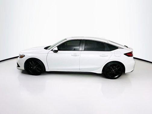 Platinum White Pearl 2024 Honda Civic Sport Touring