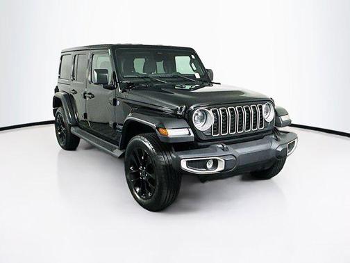 Black Clearcoat 2025 Jeep Wrangler 4xe Sahara