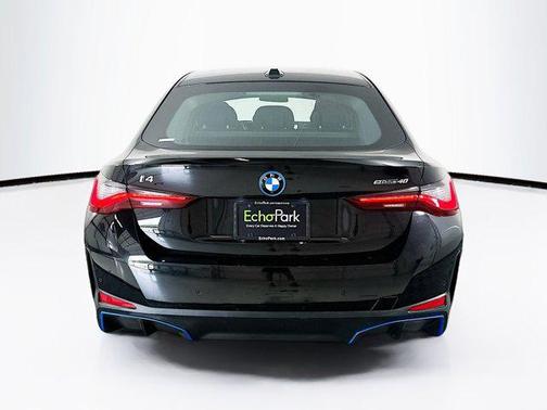 Black Sapphire Metallic 2024 BMW i4 Gran Coupe eDrive40