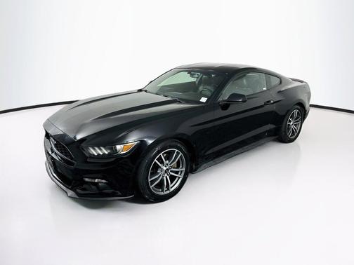 Shadow Black 2017 Ford Mustang EcoBoost