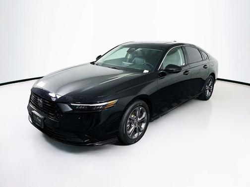 Crystal Black Pearl 2025 Honda Accord Hybrid EX-L